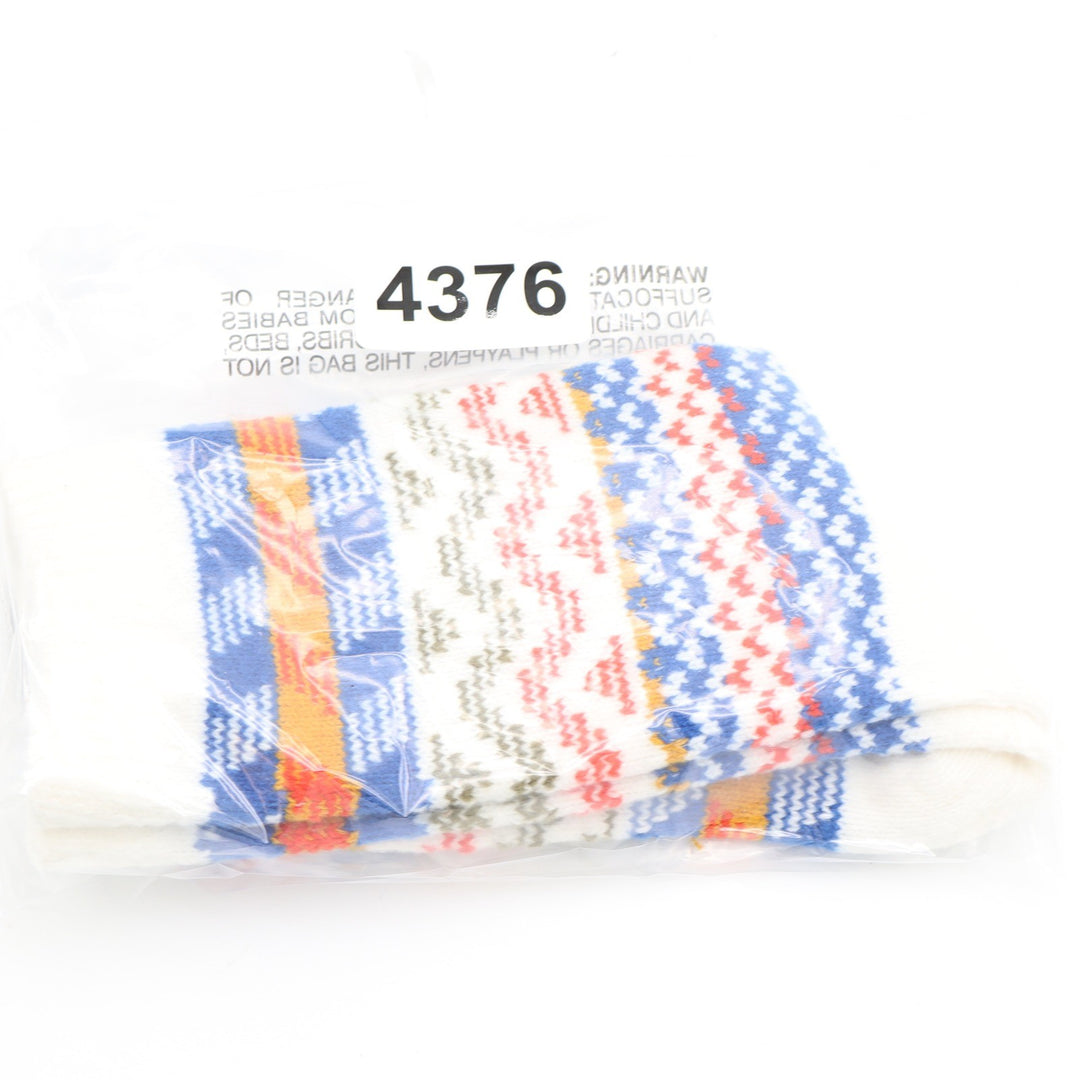 Northeast Outfitters Cozy Cabin Super Soft Boot Socks Cream Fair Isle Women 5-10