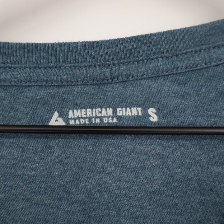 American Giant Women's V Neck Tee Size S Made USA