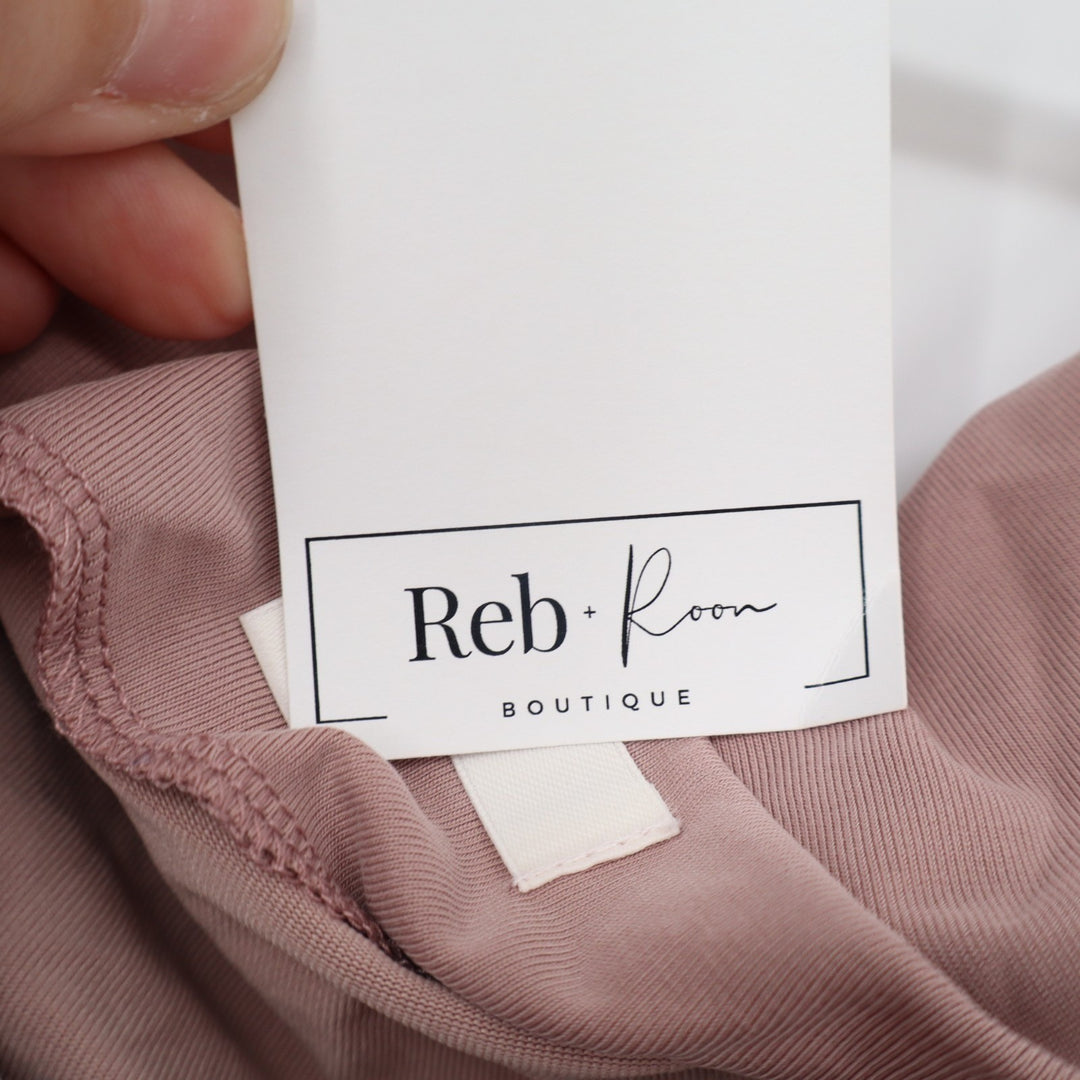 All Row Tunic Top Women's Large Blush Pleated Cowl Neck Sleeveless Pullover