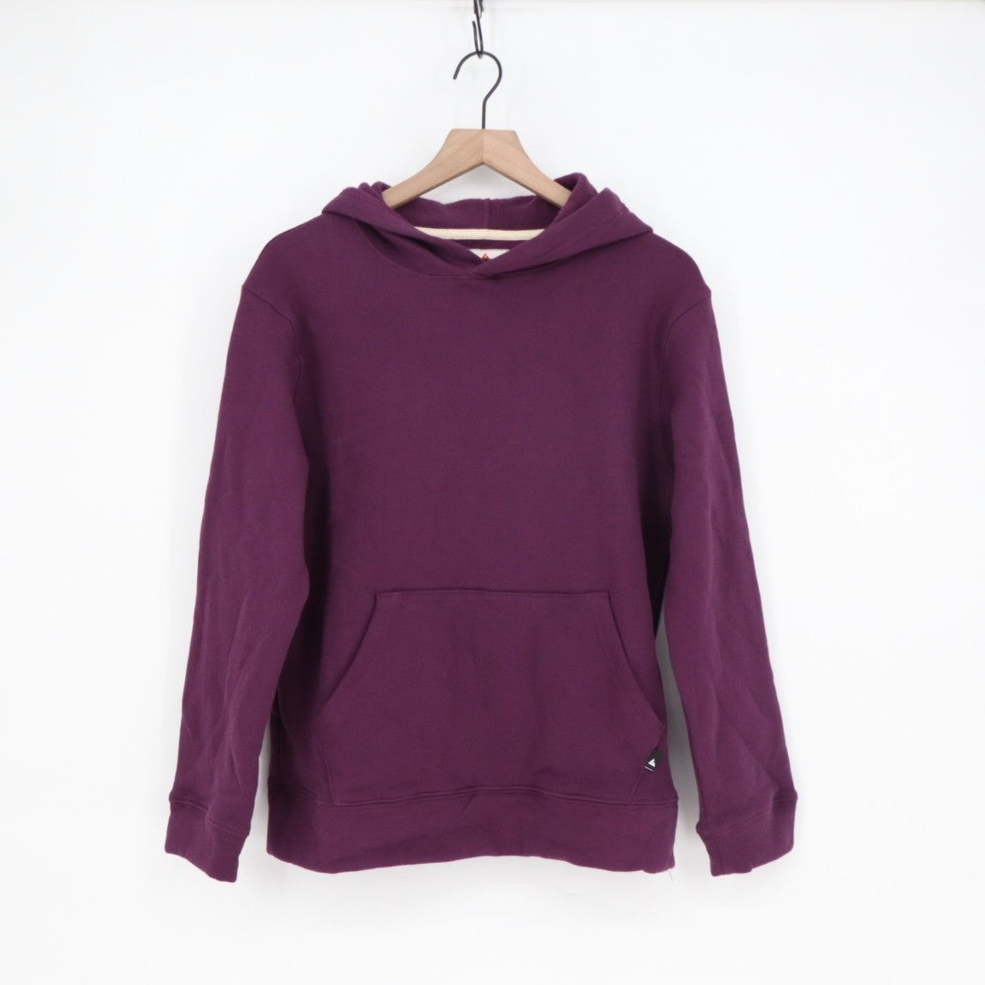 American Giant Midweight Hoodie Womens Small Blackberry Wine Fleece Pullover