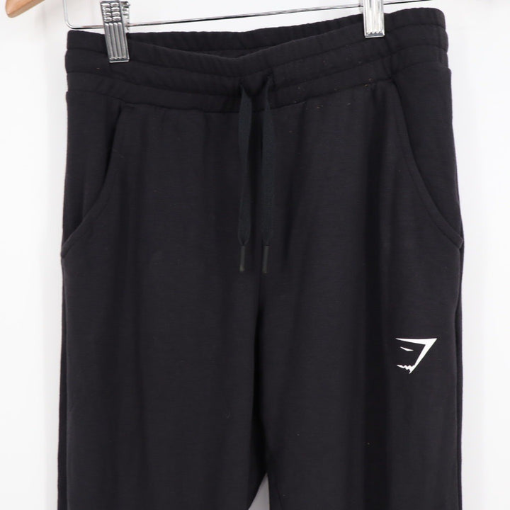 Gymshark Black Joggers Sweatpants Logo XS Made in MauritiusAthletic Casual