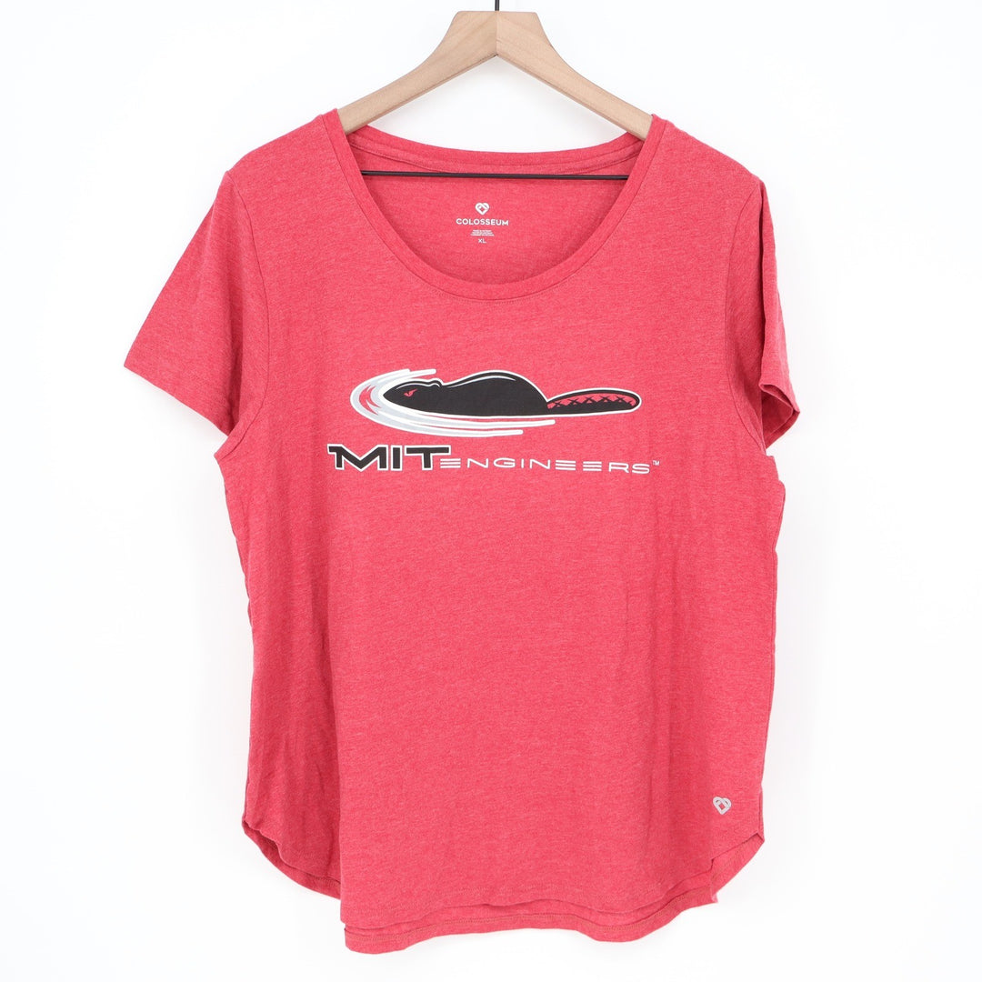 Colosseum MIT Engineers Heather Red Graphic T-Shirt XL