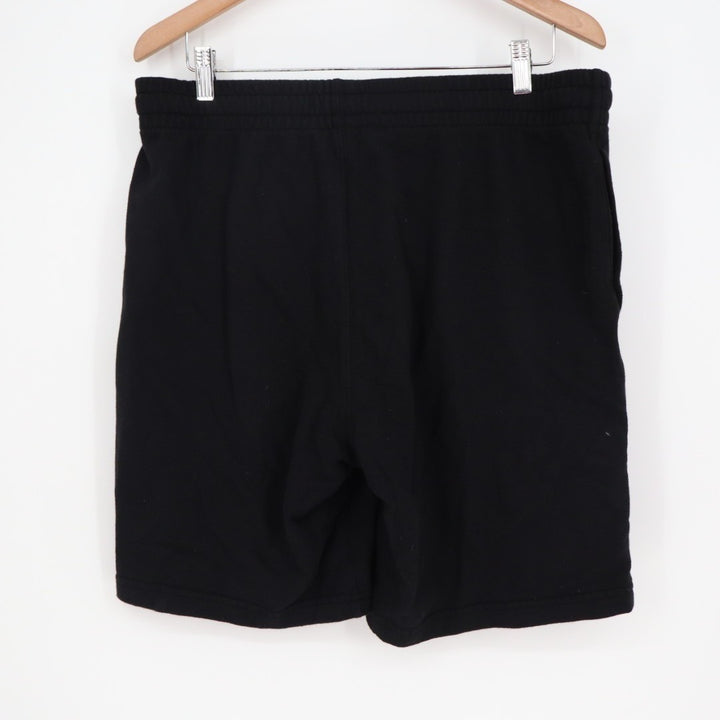 American Giant Sweat Shorts Mens Large Black Cotton Drawstring Waist Casual