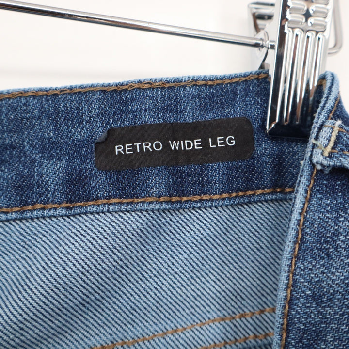 Judy Blue Retro Wide Leg High Rise Jeans Dark Wash JB88847 Size 16W Womens