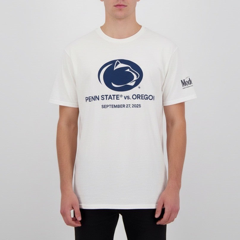 Penn State Nittany Lions vs Oregon Ducks Football Game T Shirt Modelo Size L