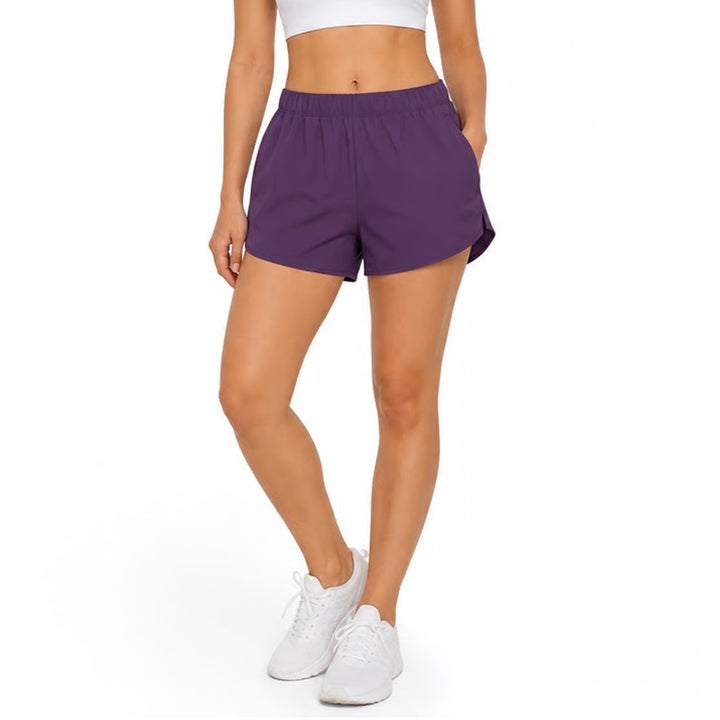 Old Navy Quick Dry Running Shorts Womens Medium Petite Black Stretchtech Active