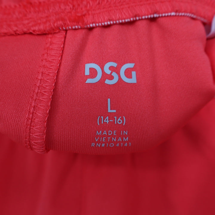 DSG Boys All Sport Short Cabana Coral Pure White L 14-16
