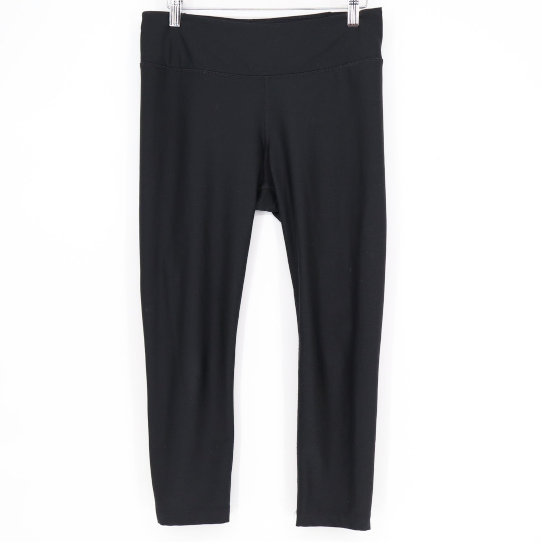 Nike Dri-Fit Capri Leggings Womens Medium Black Stretch High-Waist Mid Rise