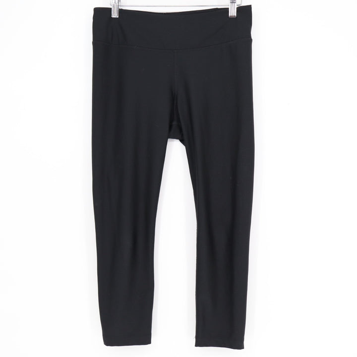 Nike Dri-Fit Capri Leggings Womens Medium Black Stretch High-Waist Mid Rise