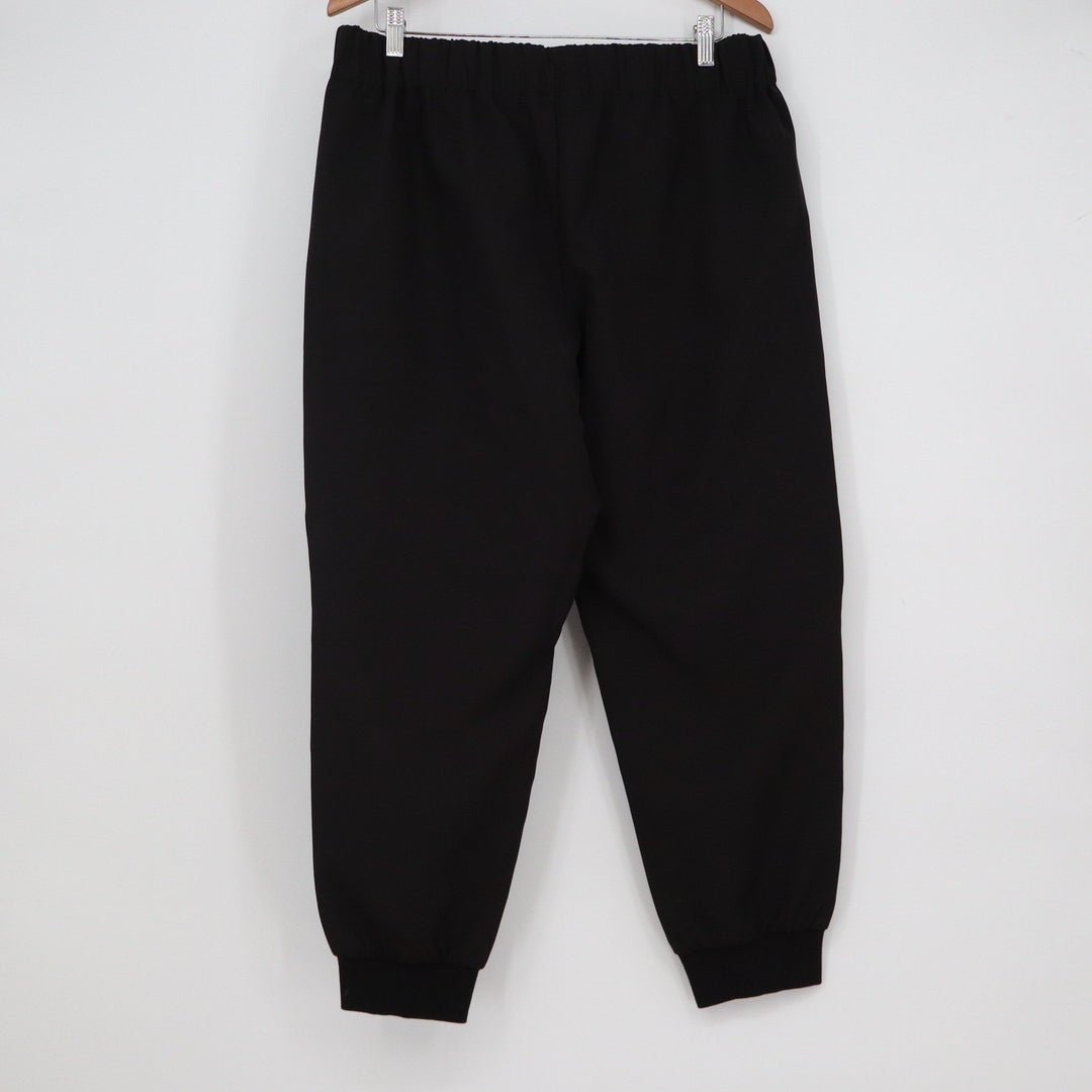 Prologue Mens Black Elastic Waist Drawstring Jogger Pants Size L