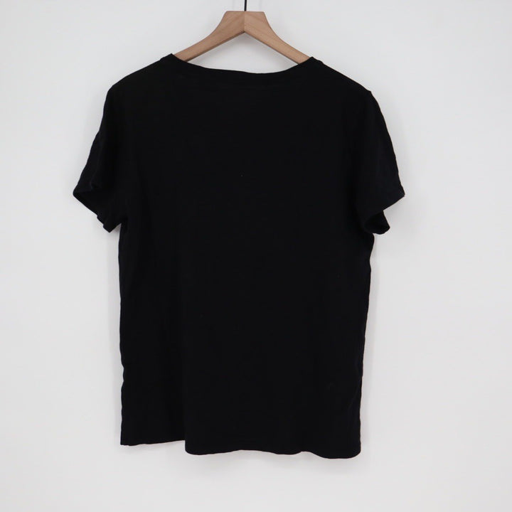 American Giant Women's Classic Cotton V-Neck Tee Size XL Made In USA