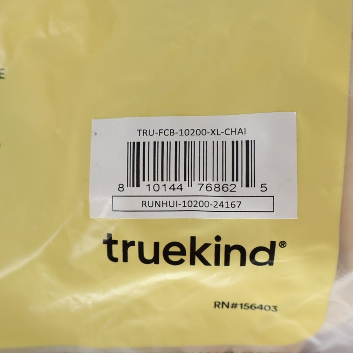 Truekind Wireless Lift T Shirt Bra Womens XL Chai Plunge Neck Adjustable Straps