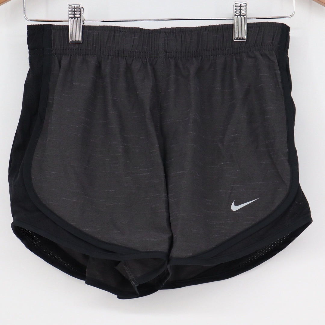 Nike Womens Dri-FIT Tempo Running Shorts Gray Black Size Small NWT
