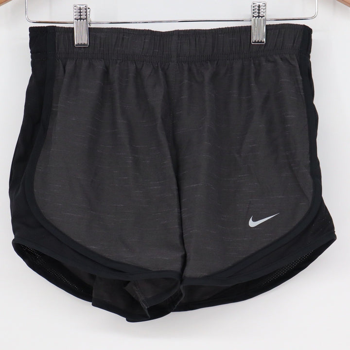 Nike Womens Dri-FIT Tempo Running Shorts Gray Black Size Small NWT