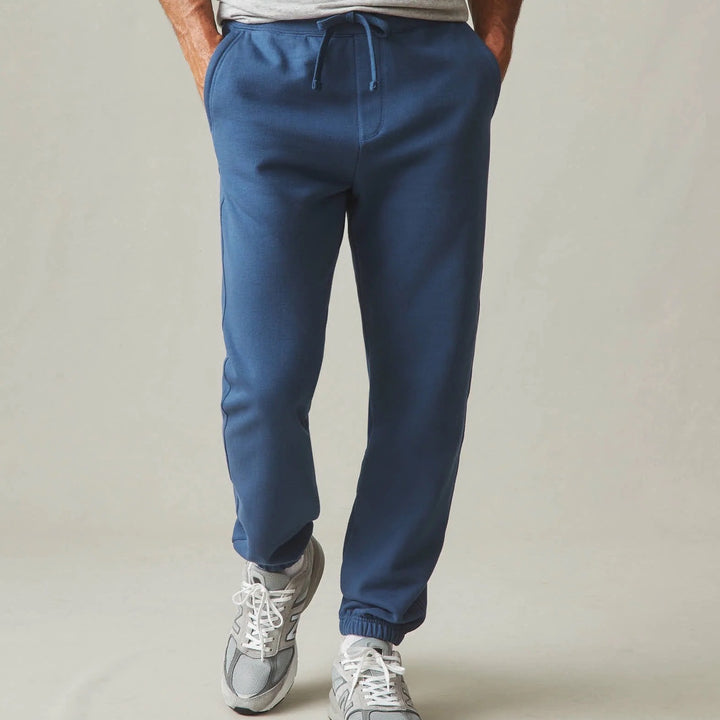 American Giant Men's Classic Sweatpants M Cotton Drawstring Waist Tapered Leg