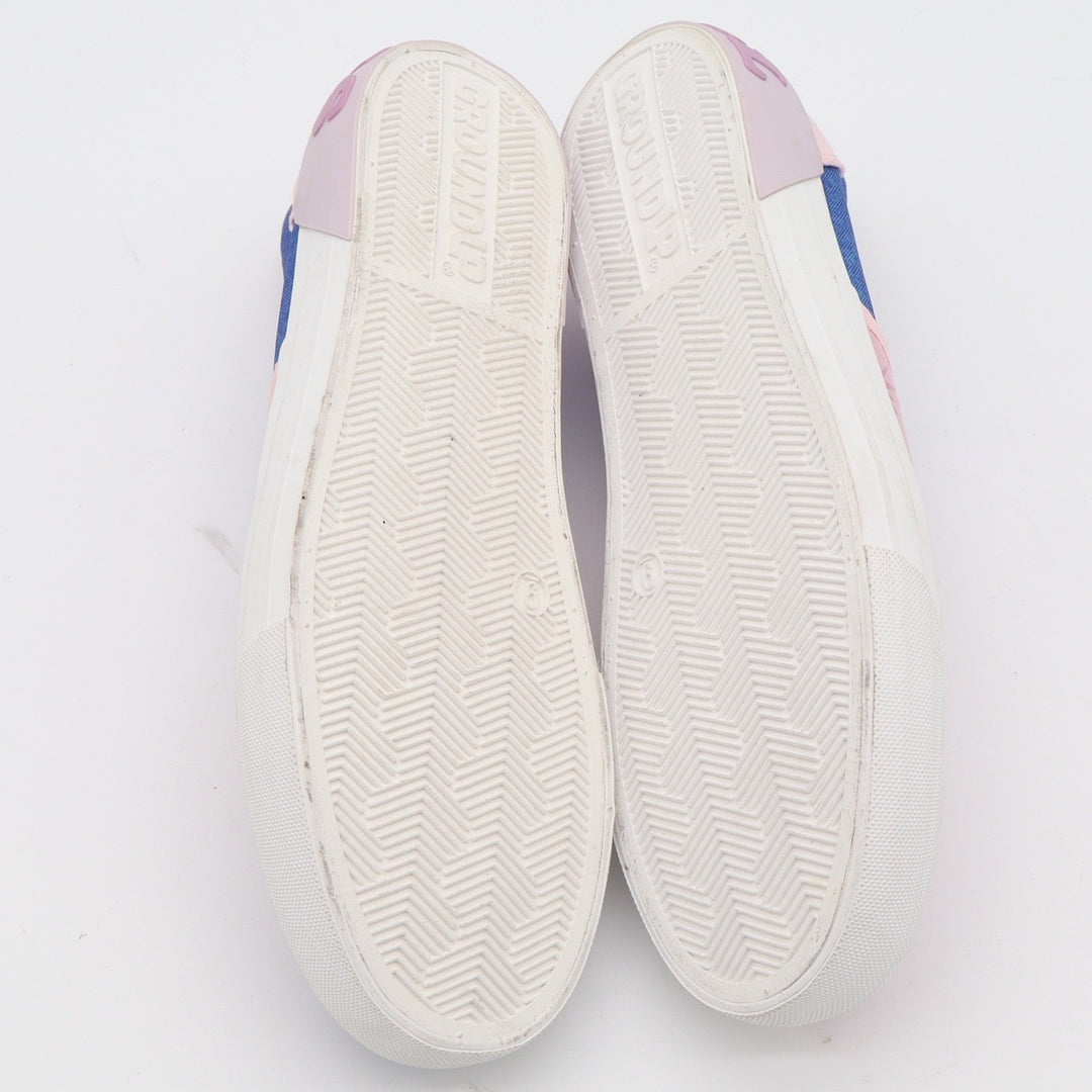 Disney Lilo & Stitch Angel Slip On Canvas Sneakers Womens Size 9