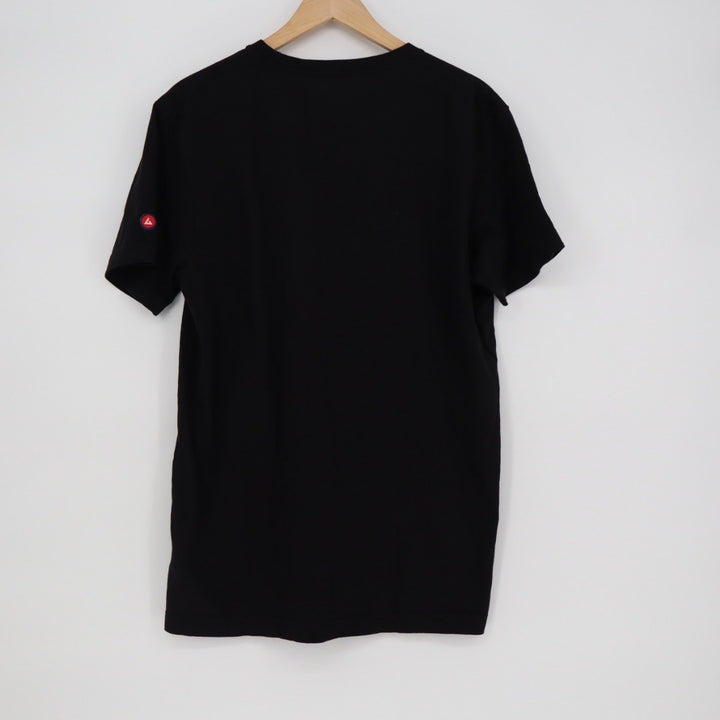 American Giant Men's Black Cotton Tee Crew Neck Short Sleeve Made in USA Size M