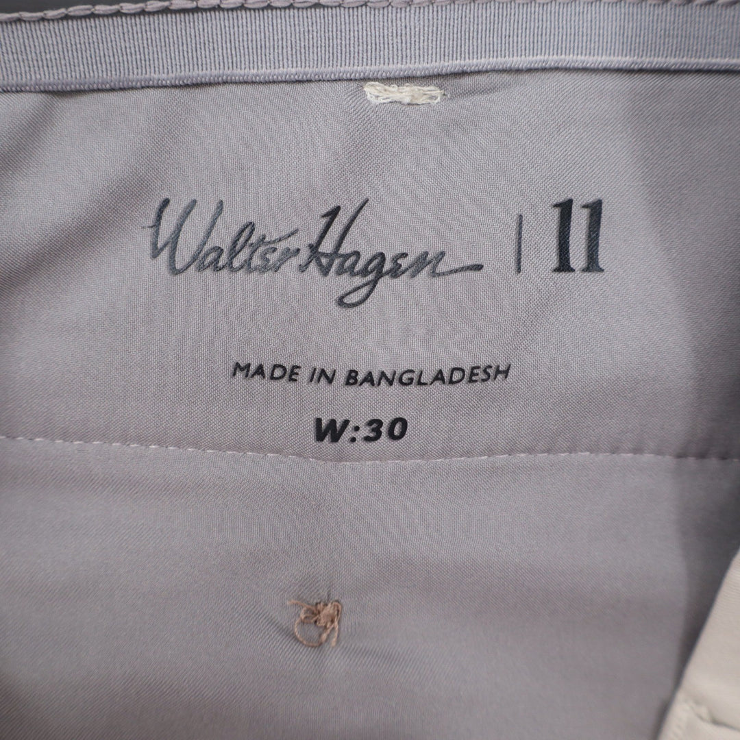 Walter Hagen Mens Perfect 11 Golf Shorts Light Khaki Stretch W30