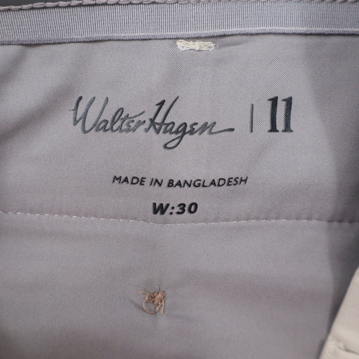 Walter Hagen Mens Perfect 11 Golf Shorts Light Khaki Stretch W30