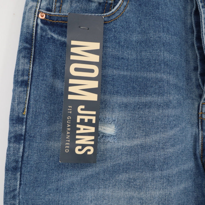 Angel Kiss Jeans Womens 9 Mom Jeans Blue Distressed New