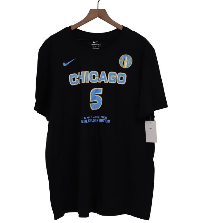 Nike Chicago Sky Angel Reese 5 Explorer Edition T-Shirt Black XXL