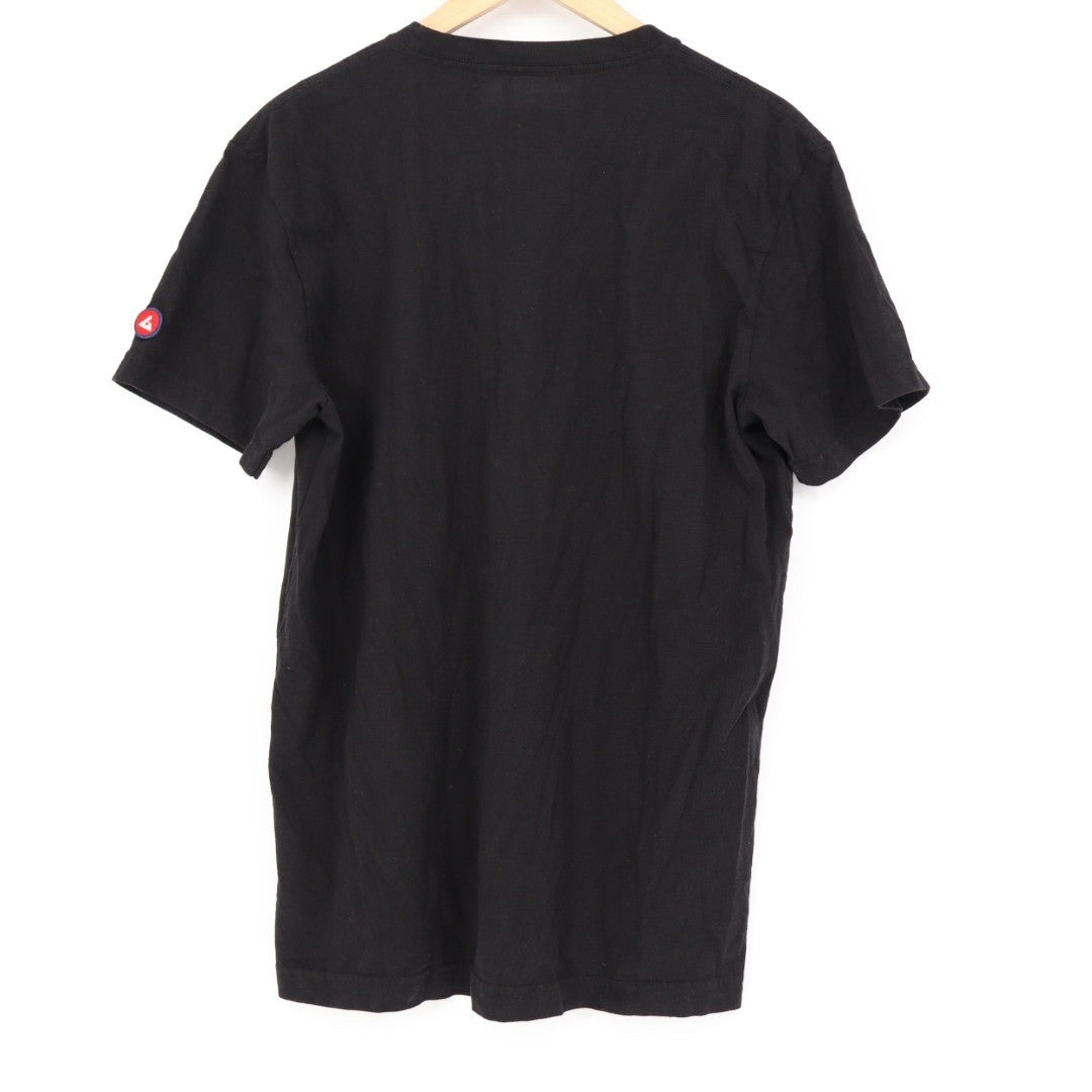American Giant Mens Black Crew Neck T Shirt Made in USA Size Medium