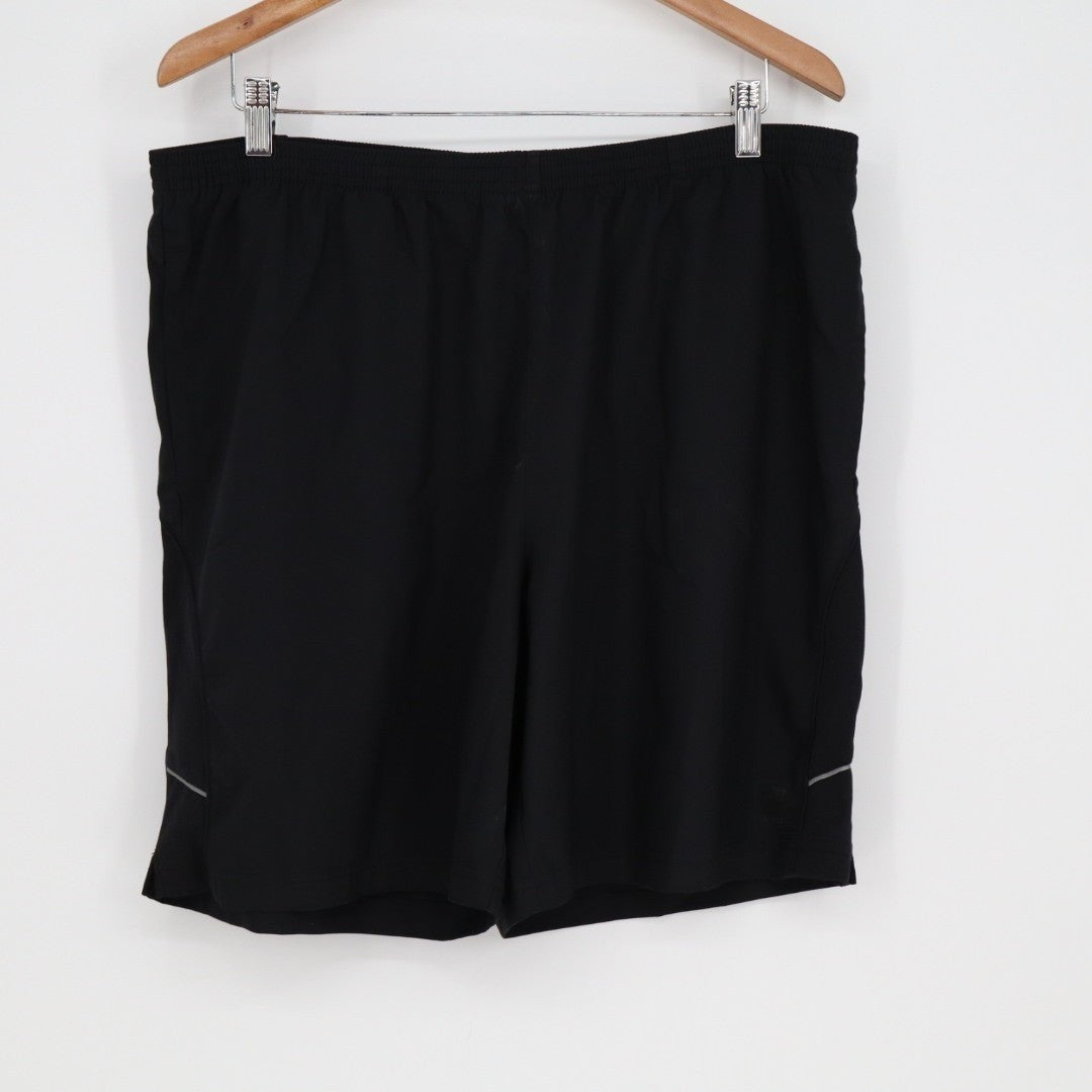 Fila Sport Athletic Shorts Men's XL Black Elastic Waistband Running Workout