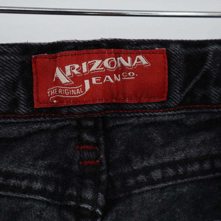 Arizona Jean Co Boys Black Skinny Jeans Size 8 Regular Faded Denim 100% Cotton