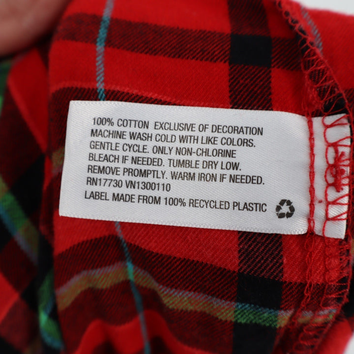 Wondershop Target Womens 2X Pajama Pants Red Green Plaid Cotton Sleepwear