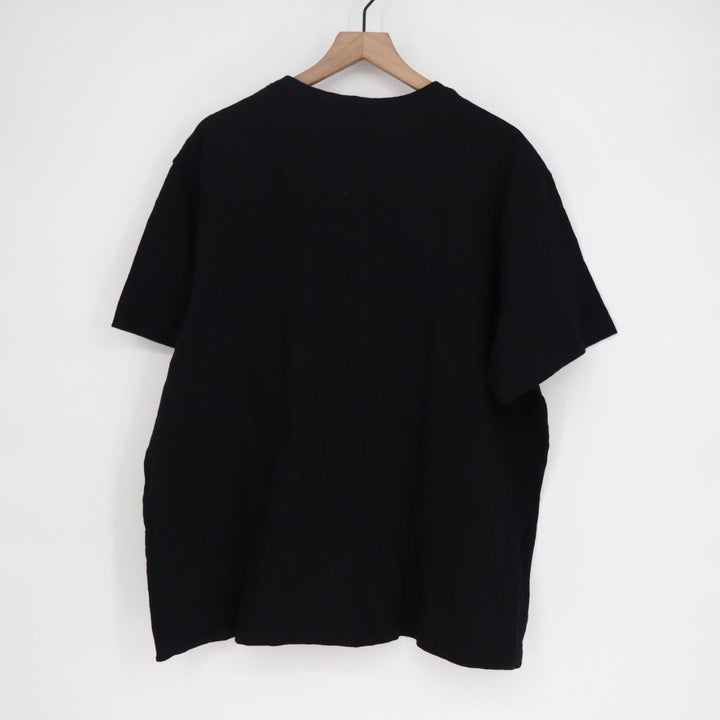 American Giant Black V Neck T Shirt Mens XXL Made in USA Cotton Short Sleeve