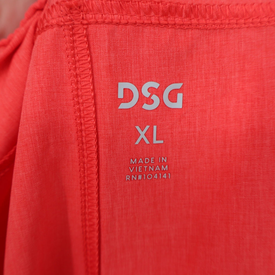 DSG Mens 8" Agility Short Cabana Coral Heather XL