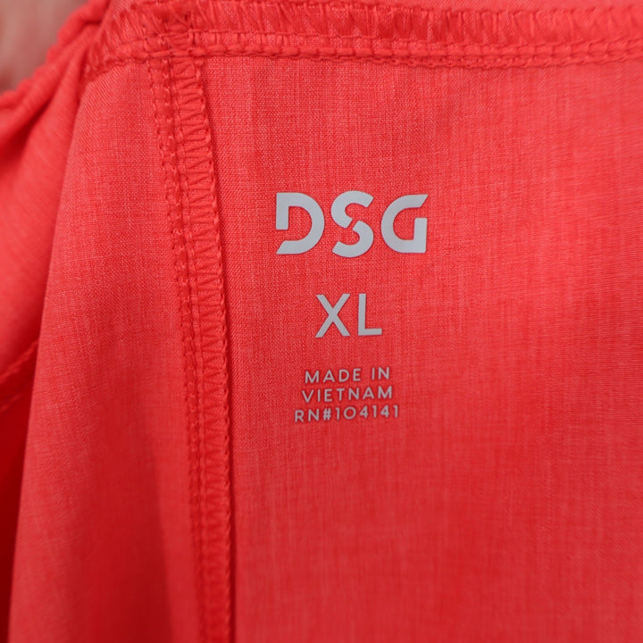DSG Mens 8" Agility Short Cabana Coral Heather XL