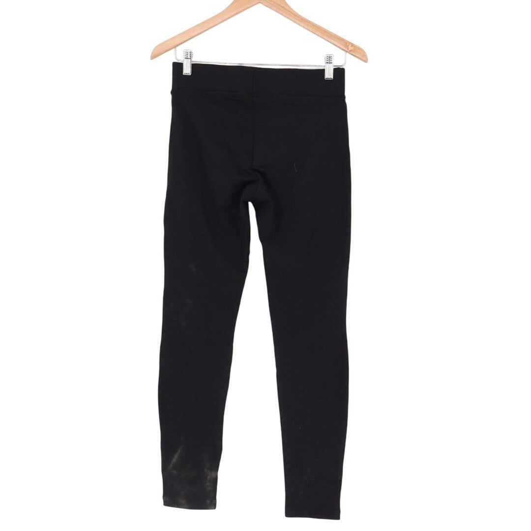 American Giant Leggings Womens 4 Black Stretch Elastic Waist Skinny Active Wear