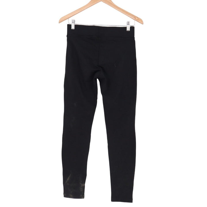 American Giant Leggings Womens 4 Black Stretch Elastic Waist Skinny Active Wear