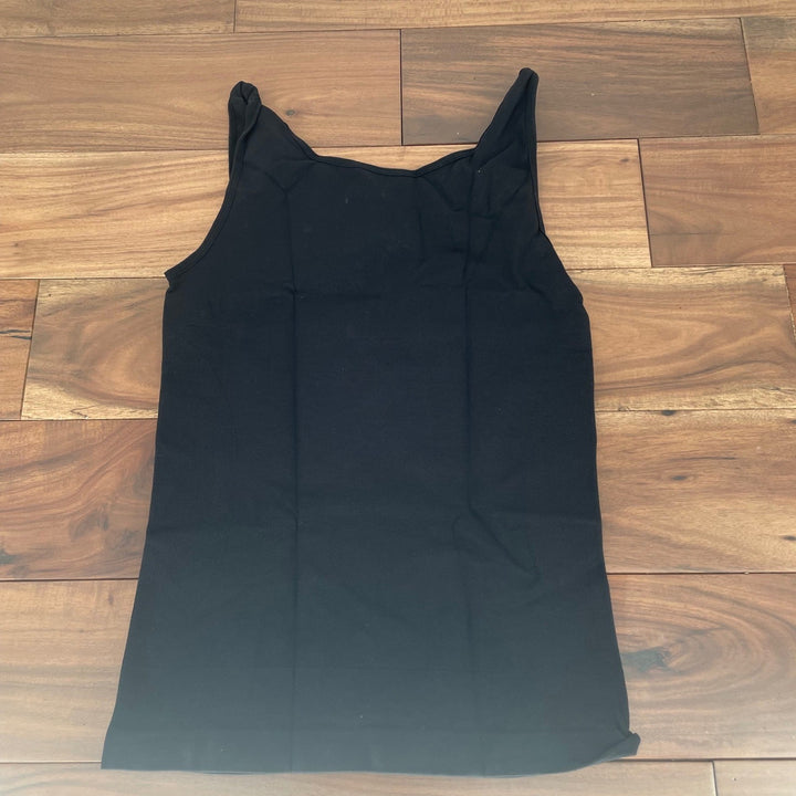 Shopermint Essentials All Day Every Day Tank Cami Black Smoothing Shaping L