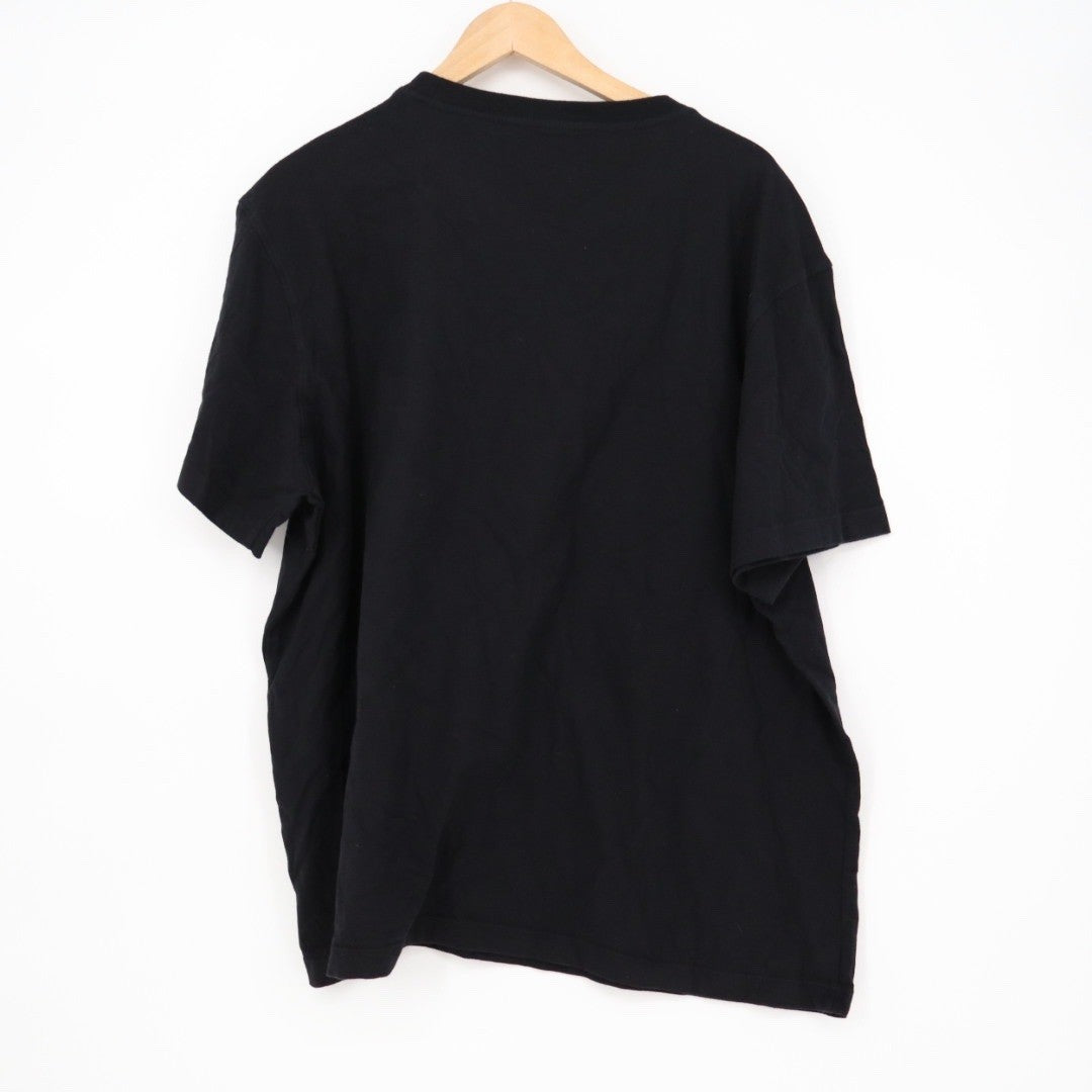 American Giant Mens Pocket T Shirt Black XXL Cotton Made in USA Crew Neck Casual