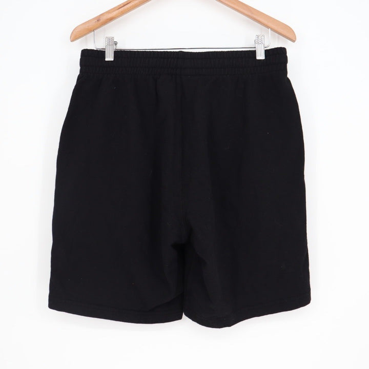 American Giant Mens Sweatshort Black Cotton Elastic Waist Drawstring Size M
