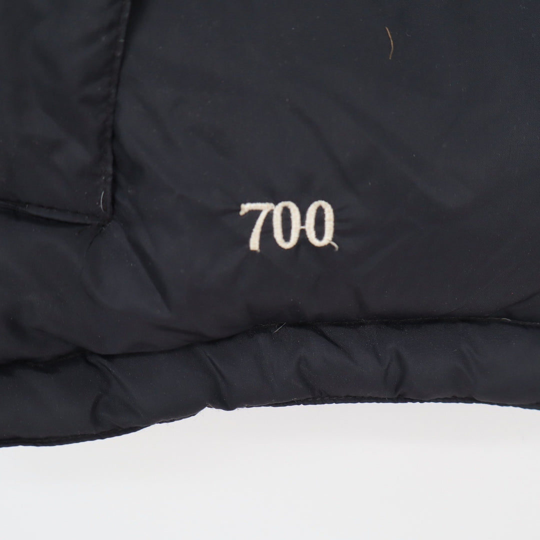 The North Face Puffer Vest Mens S Summit Series 700 Black Down Quilted Excellent