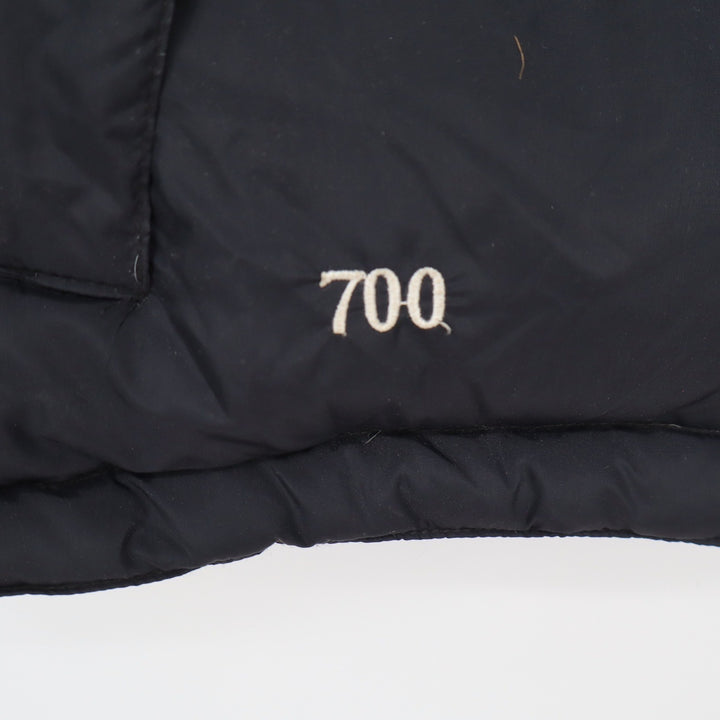 The North Face Puffer Vest Mens S Summit Series 700 Black Down Quilted Excellent