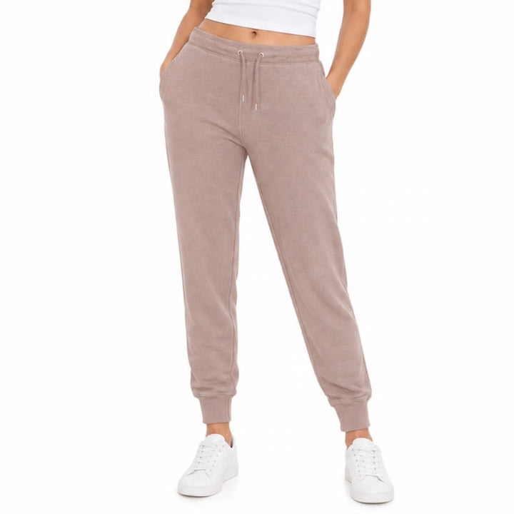 Forever 21 Mens Small Mauve Brown Cotton Blend Drawstring Jogger Pants