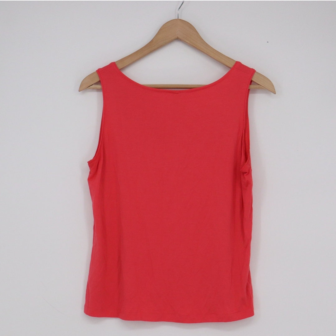 RipSkirt Hawaii Modal Spandex Tank Top Coral Red Womens Medium