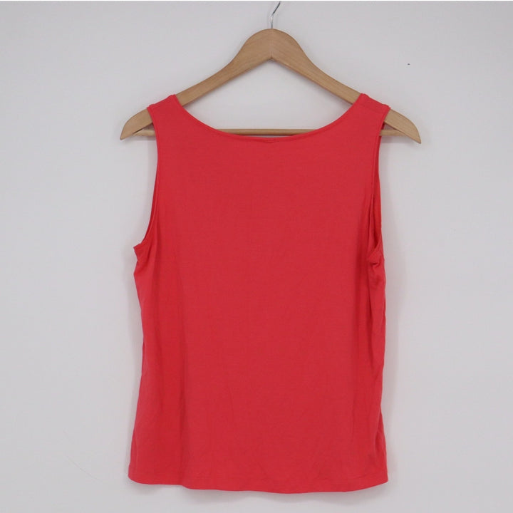 RipSkirt Hawaii Modal Spandex Tank Top Coral Red Womens Medium