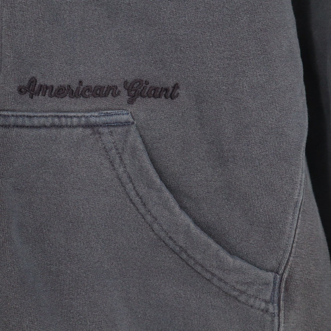 American Giant Women's Vintage Wash Relaxed Classic Full Zip 2.0 Size S