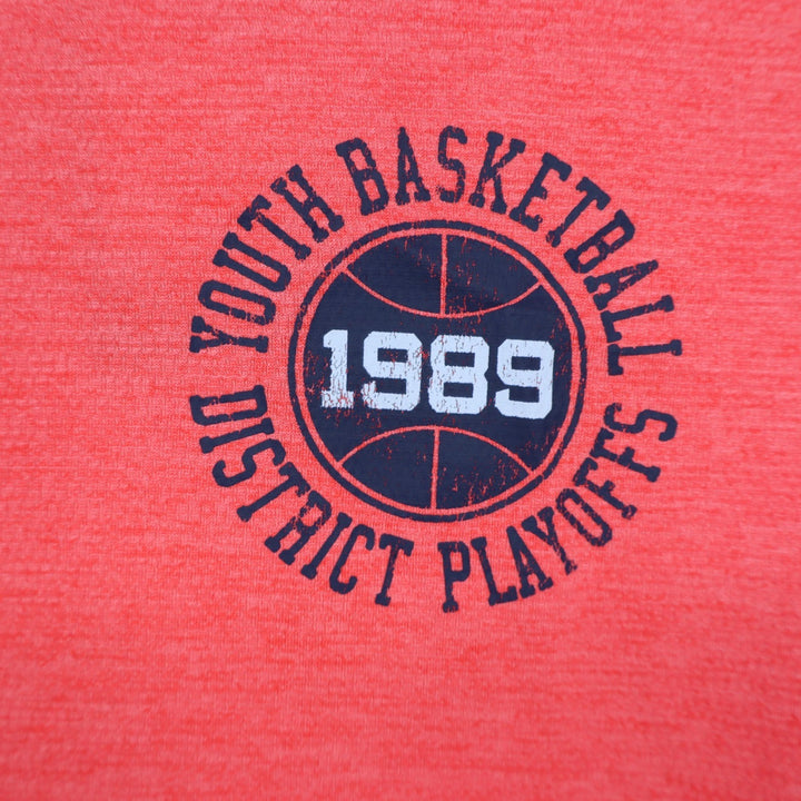 DSG Boys Pieced Graphic Movement Tee Cabana Coral Navy XL 18 Basketball 1989 NWT