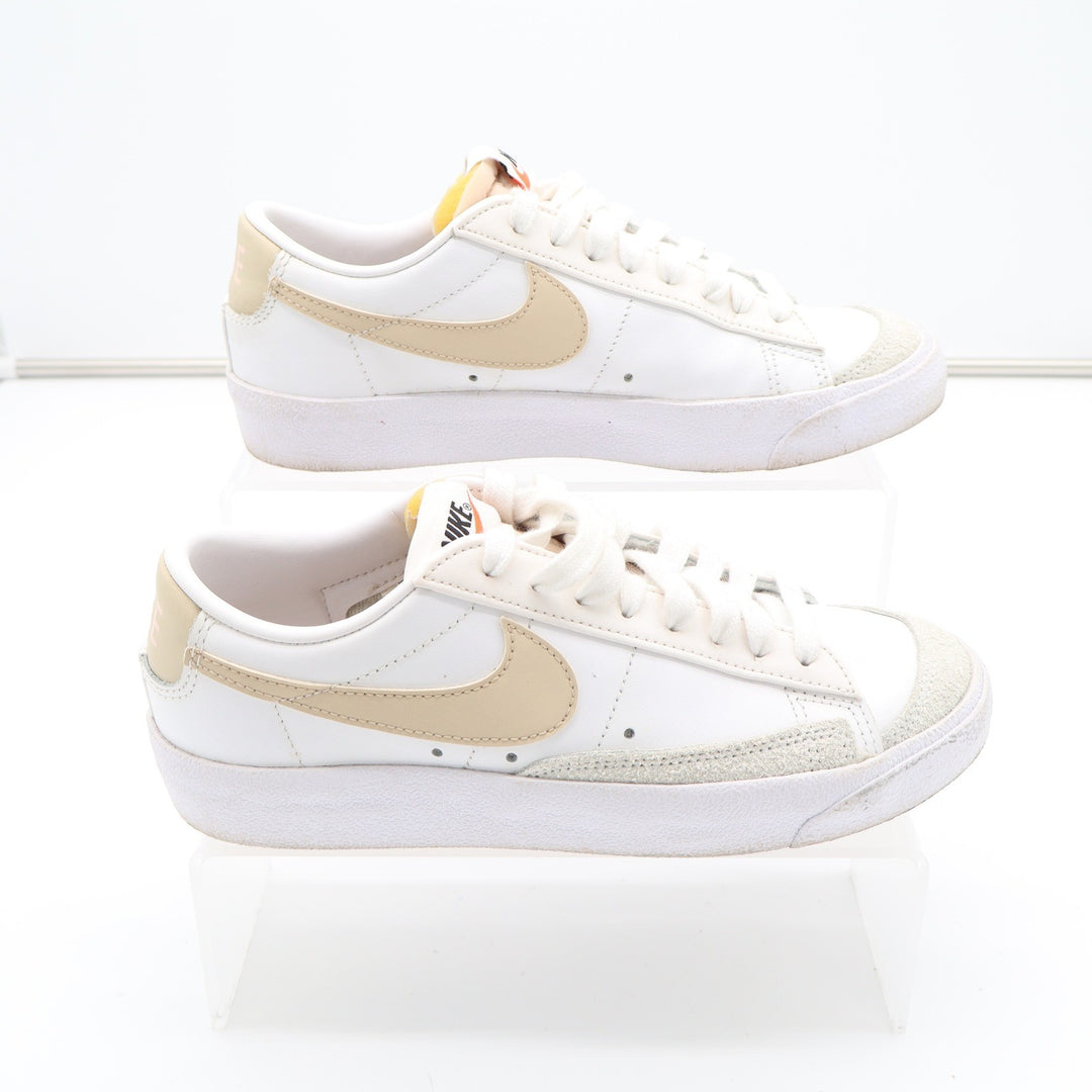 Nike Blazer Low 77 White Sail Light Bone Sneakers Womens Size 6