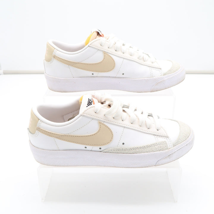 Nike Blazer Low 77 White Sail Light Bone Sneakers Womens Size 6
