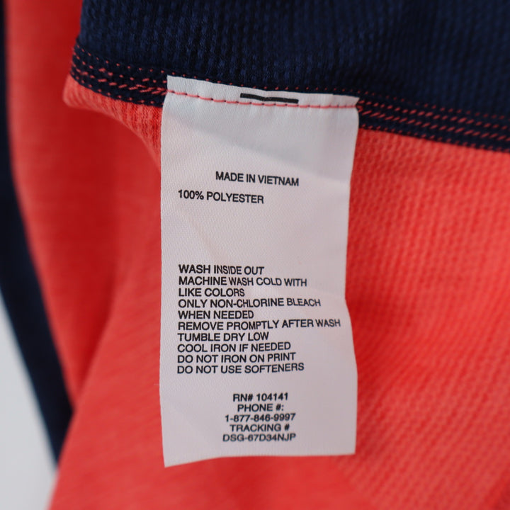 DSG Boys Large 14-16 Pieced Graphic Movement Tee Cabana Coral Basketball 1989