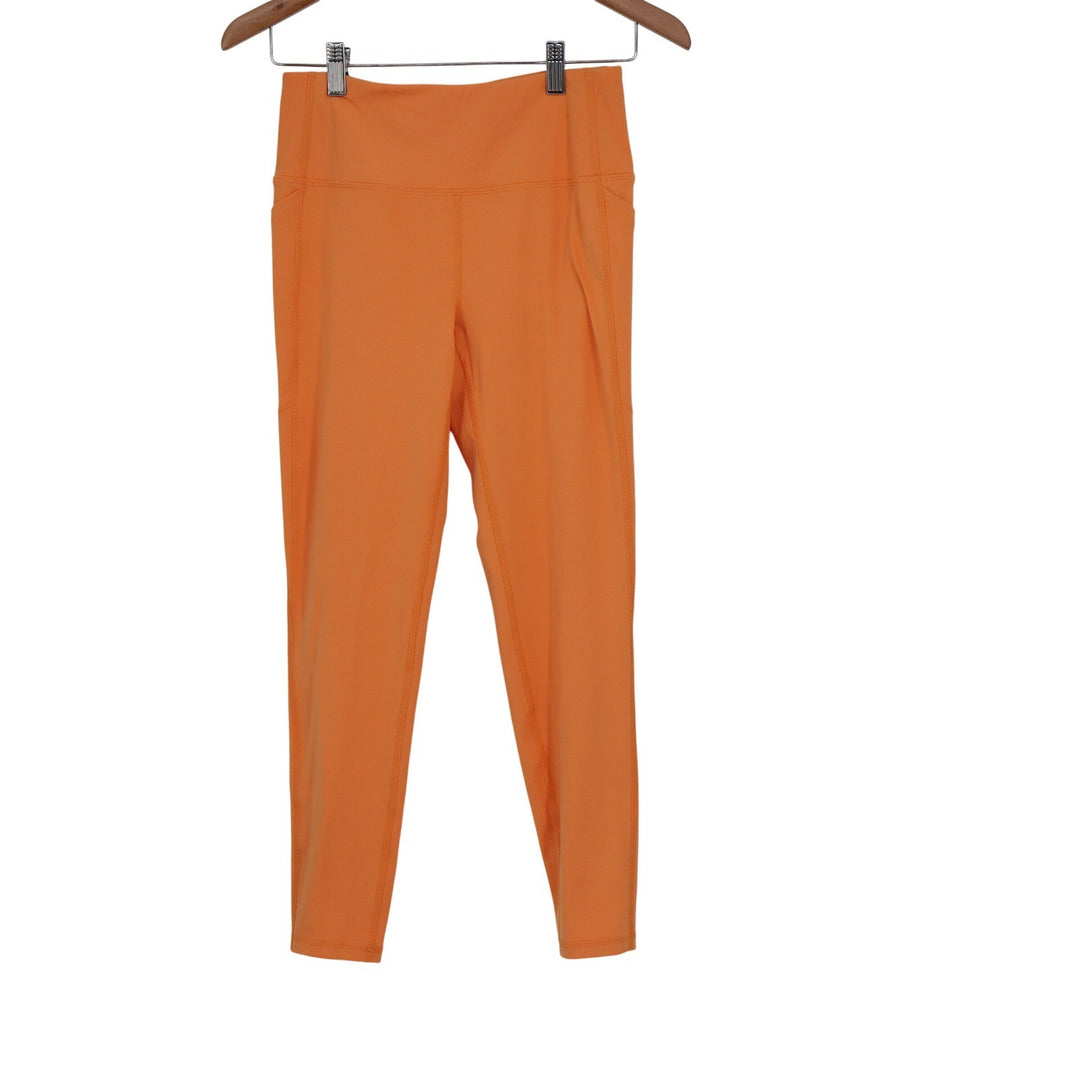 DSG Momentum 7/8 Leggings Womens Small Vintage Orange High Rise Side Pockets