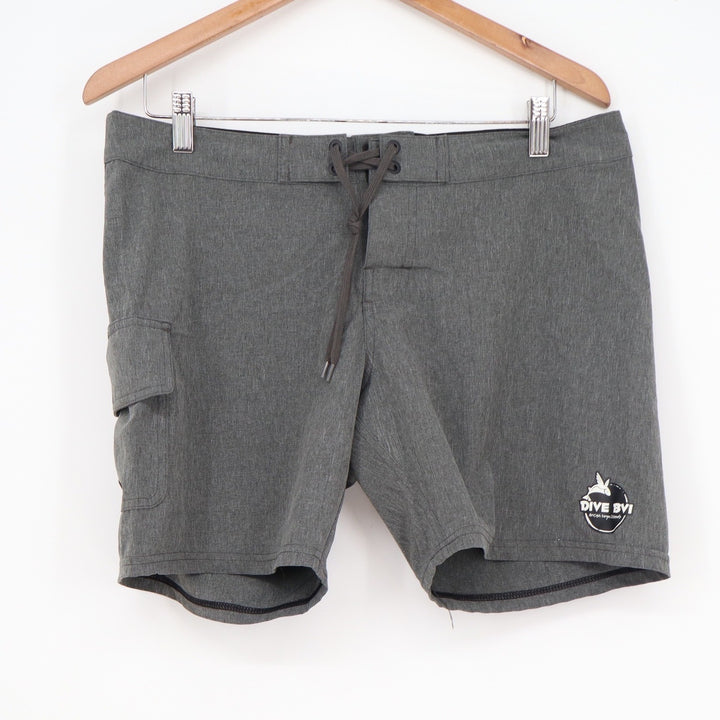 Dive BVI Mens Board Shorts with Bottle Opener British Virgin Islands Size 11
