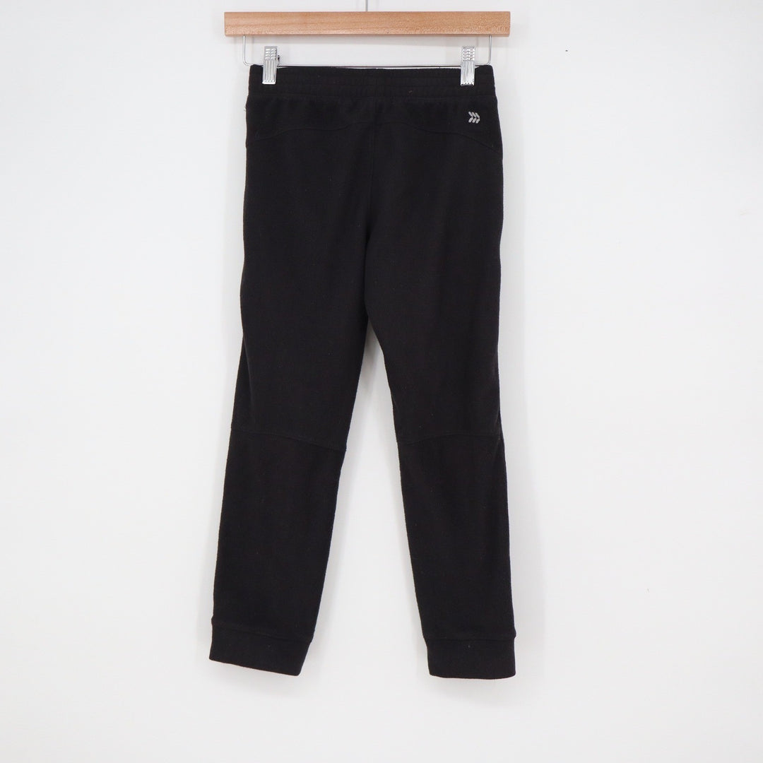 All in Motion Boys Black Fleece Joggers Sweatpants Size M 8 Activewear